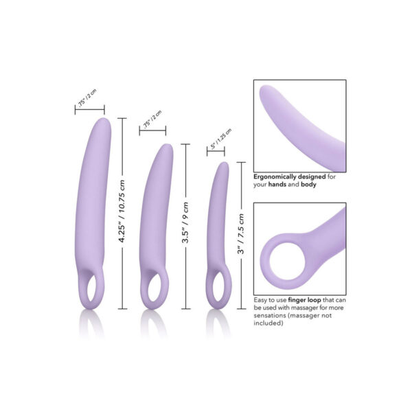 DR LAURA BERMAN ALENA SET OF 3 SILICONE DILATORS - Image 3