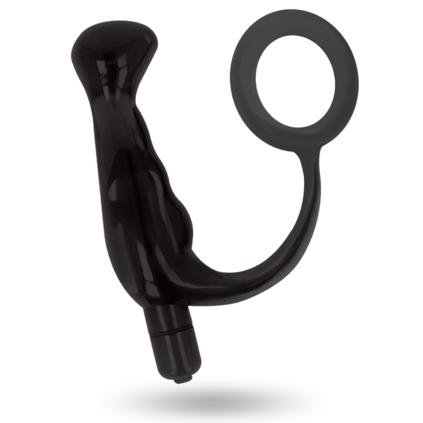 ADDICTED TOYS VIBRATOR PROST TICO BLACK 10 CM - Image 3
