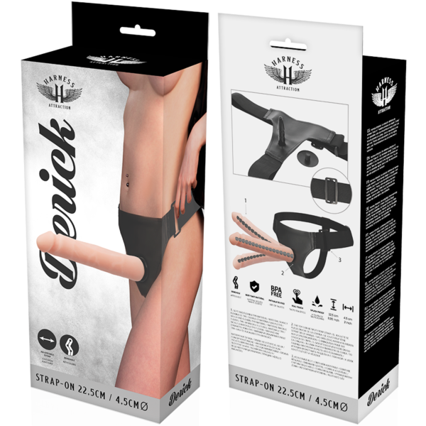 HARNESS ATTRACTION DERICK ARTICULABLE FLESH 22.5 X 4.5CM - Image 6