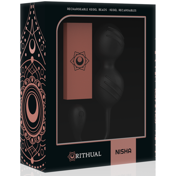 RITHUAL NISHA RECHARGEABLE KEGEL BALLS BLACK - Image 10