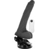 BASECOCK REALISTIC VIBRATOR REMOTE CONTROL BLACK 19 CM