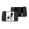 COQUETTE CHIC DESIRE COCK RING REMOTE CONTROL RECHARGEABLE BLACK/ GOLD - Image 2