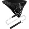 DARKNESS BLACK UNDERPANTS WITH LEASH - Image 3