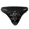 DARKNESS BLACK UNDERPANTS WITH LEASH - Image 4