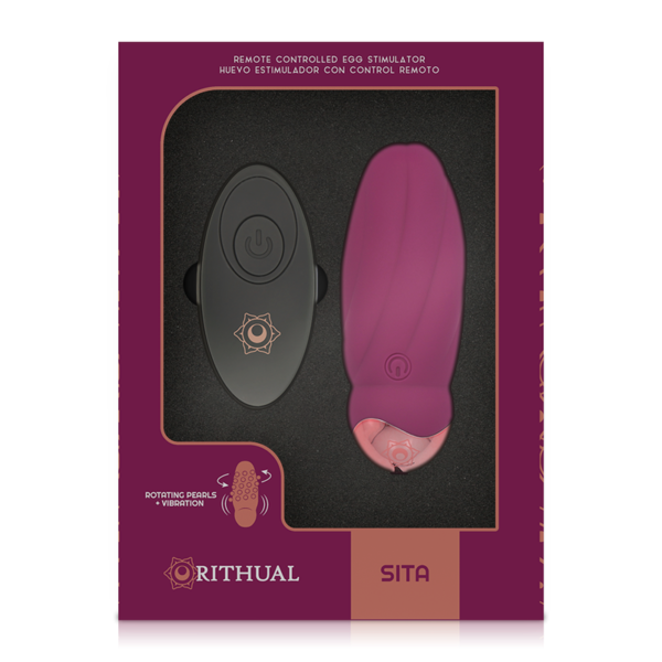 RITHUAL SITA REMOTE CONTROLLED EGG ROTATION PEARLS + VIBRATION - Image 6