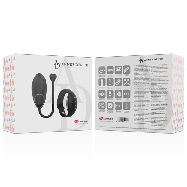 ANNE'S DESIRE EGG WIRELESS TECHNOLOGY WATCHME BLACK - Image 12