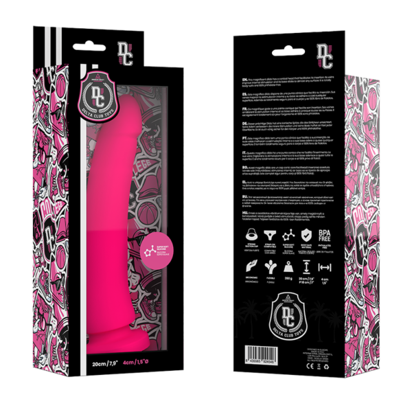 DELTA CLUB TOYS DONG PINK SILICONE 20 X 4 CM - Image 2