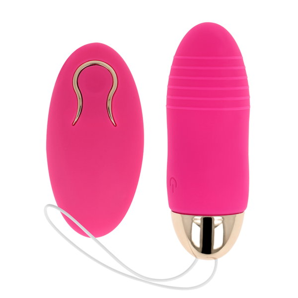 OHMAMA REMOTE CONTROL VIBRATING EGG 10 SPEEDS - PINK - Image 2