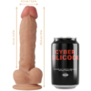 CYBERSILICOCK ULTRA REALISTIC SOFT LIQUID SILICONE DONG 20.5CM - Image 5