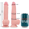 ROCKARMY HARNESS + LIQUID SILICONE PREMIUM SPITFIRE REALISTIC 21CM - Image 3