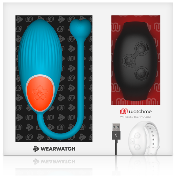 WEARWATCH EGG WIRELESS TECHNOLOGY WATCHME BLUE / JET BLACK - Image 8