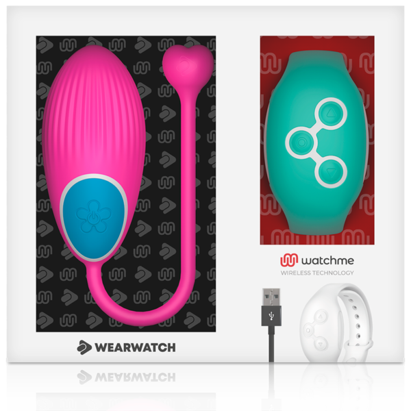 WEARWATCH EGG WIRELESS TECHNOLOGY WATCHME FUCHSIA / AQUAMARINE - Image 6