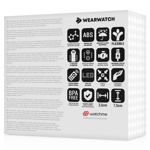 WEARWATCH EGG WIRELESS TECHNOLOGY WATCHME FUCHSIA / AQUAMARINE - Image 8