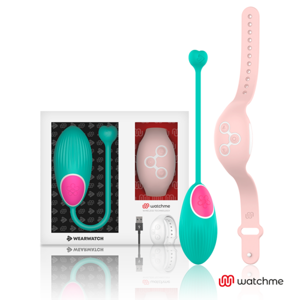 WEARWATCH EGG WIRELESS TECHNOLOGY WATCHME AQUAMARINE / PINK - Image 2