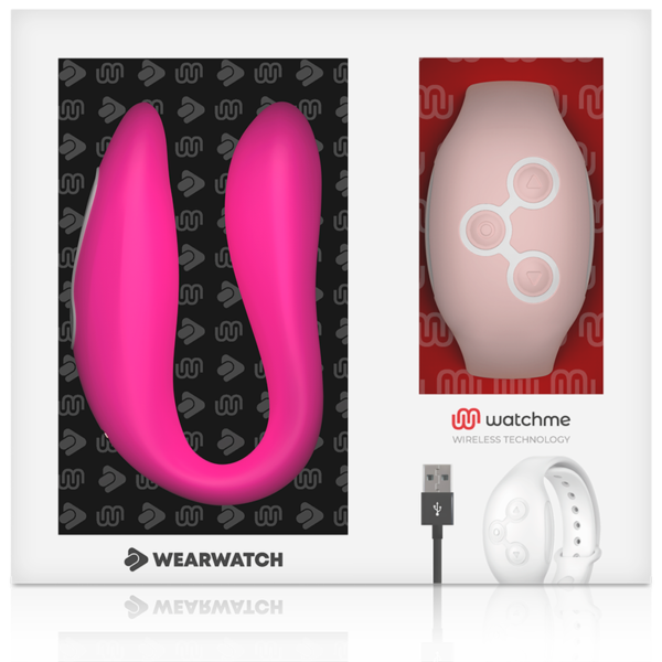 WEARWATCH DUAL PLEASURE WIRELESS TECHNOLOGY WATCHME FUCHSIA / PINK - Image 7