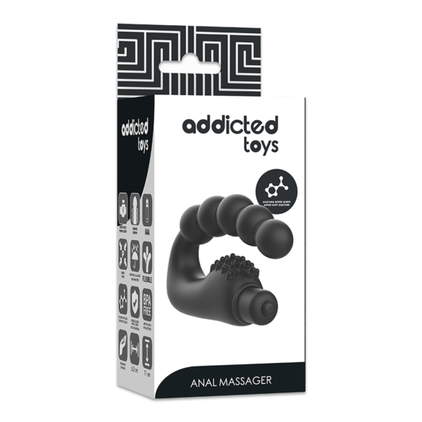 ADDICTED TOYS ANAL MASSAGER PROSTATIC WITH VIBRATION - Image 5
