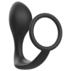 ADDICTED TOYS ANAL PLUG WITH BLACK SILICONE RING - Image 3