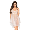 PENTHOUSE NAUGHTY DOLL BABYDOLL - WHITE