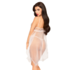 PENTHOUSE NAUGHTY DOLL BABYDOLL - WHITE - Image 2